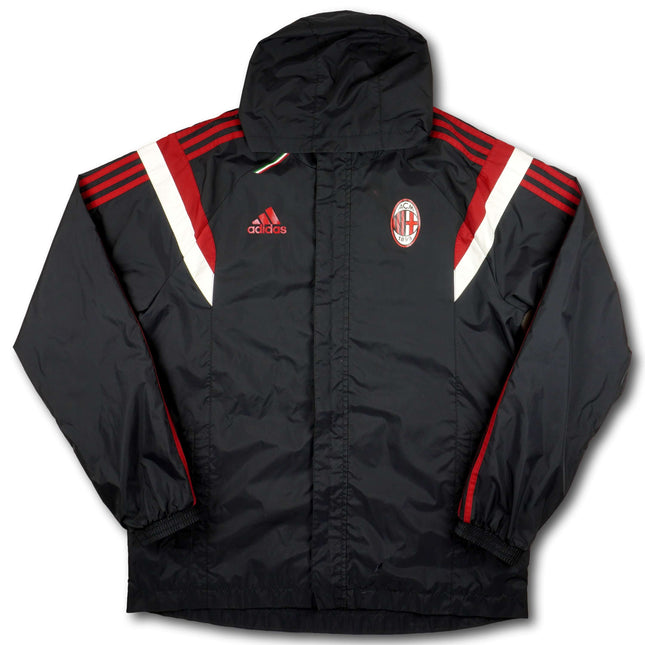 AC Milan 2016-17 Jacket windbreaker mit Kapuze - 5/10 - [L]
