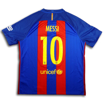 FC Barcelona 2016-17 Trikot heim - MESSI #10 - 6/10 - [XL]