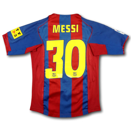 FC Barcelona 2004-05 Trikot heim Meistersaison - Messi #10 - 6/10 - [Kids L]