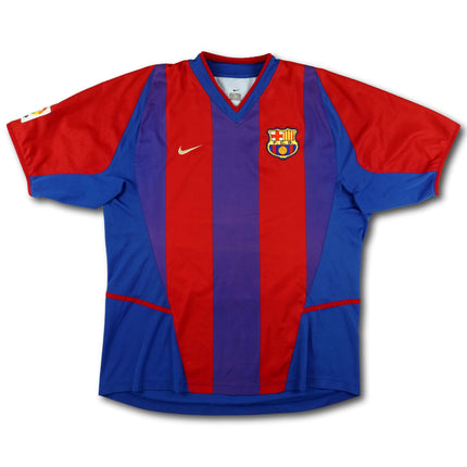 FC Barcelona 2002-03 Trikot heim - 6/10 - [L]