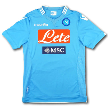 SSC Napoli 2013-14 Trikot heim - 8/10 - [L]