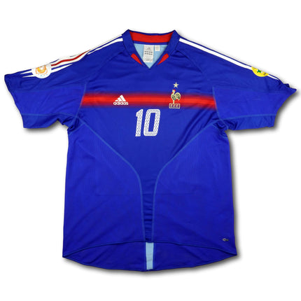 Frankreich 2004 Trikot heim - ZIDANE #10 - 8/10 - [XL]