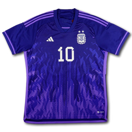 Argentinien 2022 Trikot auswärts - MESSI #10 - 9/10 - [XL]