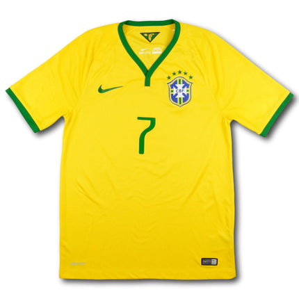 Brasilien 2014 Trikot heim - HULK #7 - 8/10 - [M]