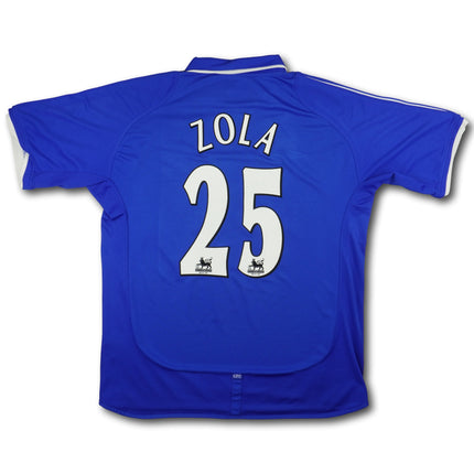 Chelsea FC 2001-03 Trikot heim - ZOLA #6 - 5/10 - [XL]