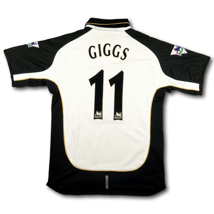 Manchester United 2001-02 Trikot auswärts Reversible / 100 Jahre Jubiläum - GIGGS #11 - 6/10 - [M]