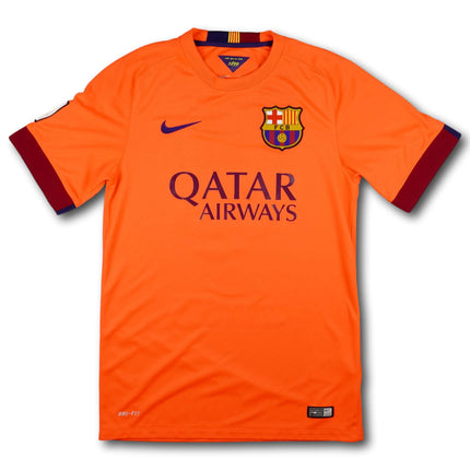 FC Barcelona 2014-15 Trikot auswärts Meistersaison - SUAREZ #9 - 9/10 - [S]