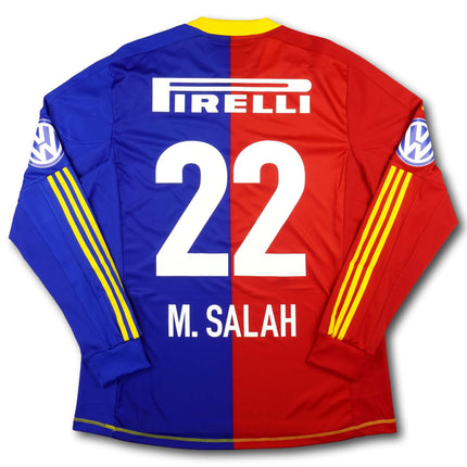 FC Basel 2012-13 Trikot heim Player Specs Meistersaison - L/S - SALAH #25 - 9/10 - [XL]
