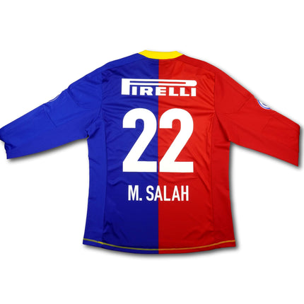 FC Basel 2012-13 Trikot heim Player Specs Meistersaison - L/S - SALAH #25 - 9/10 - [XL]