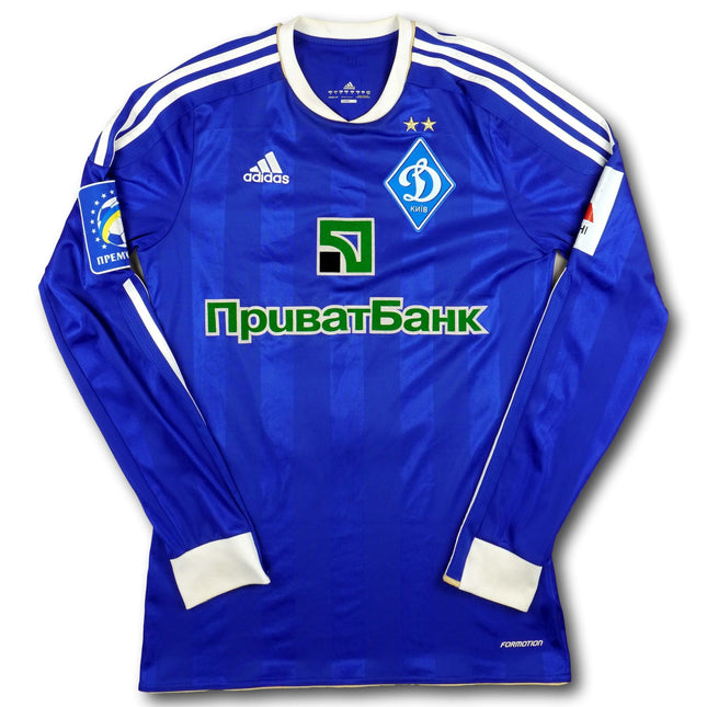 Dynamo Kyiv 2011-13 Trikot auswärts Player Specs - L/S - MEHMEDI #13 - 4/10 - [M]