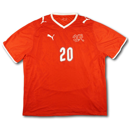 Schweiz 2008 Trikot heim - Müller #20 - 7/10 - [XL]