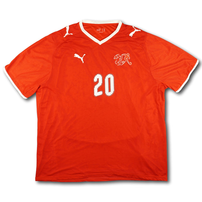 Schweiz 2008 Trikot heim - Müller #20 - 7/10 - [XL]