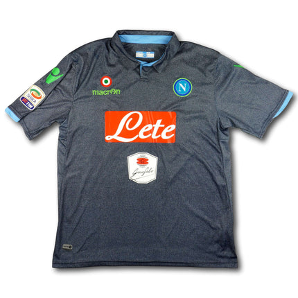 SSC Napoli 2014-15 Trikot auswärts Europa Cup Version - HAMSIK #17 - 9/10 - [XL]