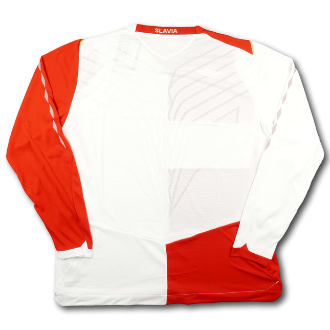 Slavia Prag 2008-09 Trikot heim Meistersaison - L/S - 9/10 - [XL]