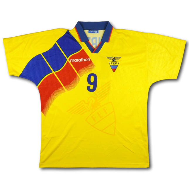 Ecuador 1996 Trikot heim - E. HURTADO #9 - 7/10 - [XL]