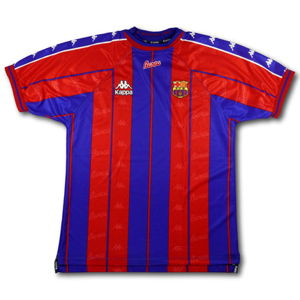 FC Barcelona 1997-98 Trikot heim Meistersaison - 8/10 - [XL]