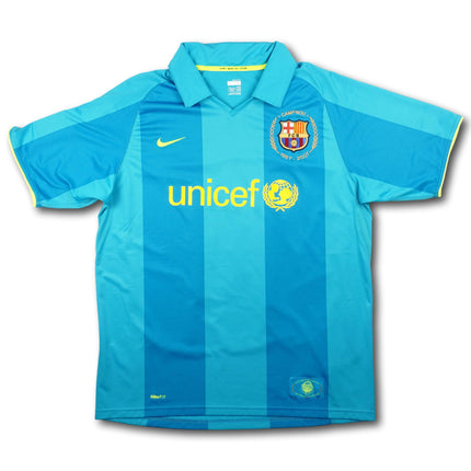 FC Barcelona 2007-09 Trikot auswärts - RONALDINHO #10 - 9/10 - [L]