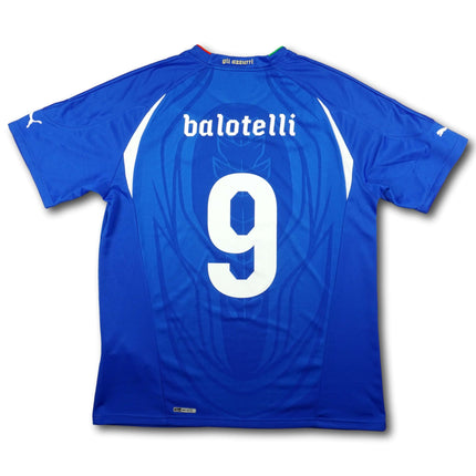 Italien 2010 Trikot heim - BALOTELLI #9 - 7/10 - [XL]