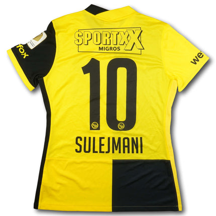 BSC Young Boys 2021-22 Trikot heim Player Issue - SULEJMANI #10 - 8/10 - [L]