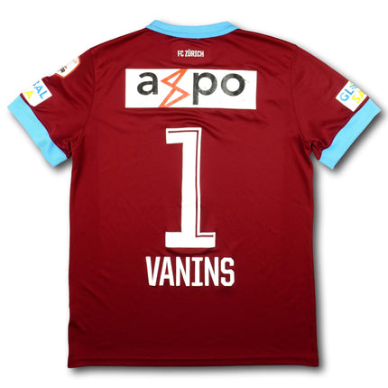 FC Zürich 2018-19 Trikot torhüter Player Issue - VANINS #1 - 5/10 - [L]