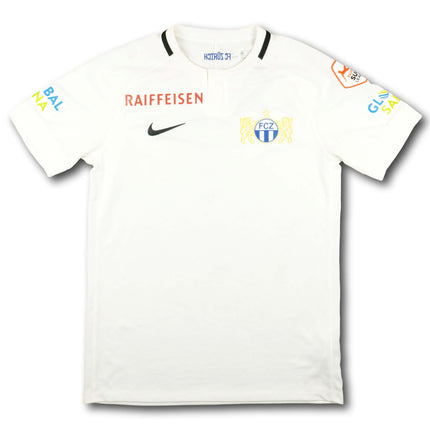 FC Zürich 2018-19 Trikot heim Player Issue - WINTER #7 - 6/10 - [M]