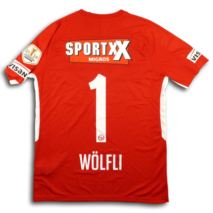 BSC Young Boys 2019-20 Trikot torhüter Player Issue Meistersaison - WÖLFLI #1 - 8/10 - [L]
