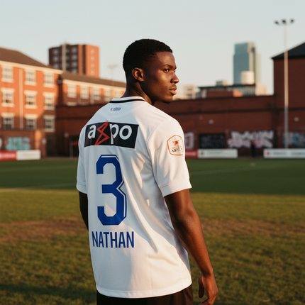 FC Zürich 2019-20 Trikot heim Player Issue - NATHAN #3 - 8/10 - [L]