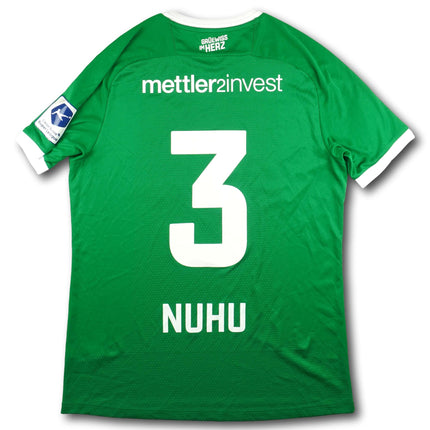 FC St. Gallen 2021-22 Trikot heim Player Issue - NUHU #3 - 9/10 - [L]