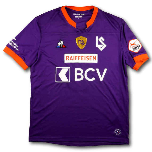FC Lausanne–Sport 2020-21 Trikot auswärts Player Issue 125 Jahre Jubiläum - LOOSLI #5 - 8/10 - [L]