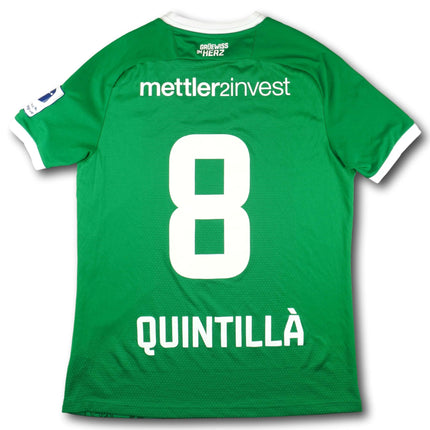 FC St. Gallen 2021-22 Trikot heim Player Issue - QUINTILLÀ #8 - 9/10 - [M]