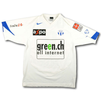 FC Zürich 2005-06 Trikot heim Player Issue Meistersaison - INLER #8 - 6/10 - [M]