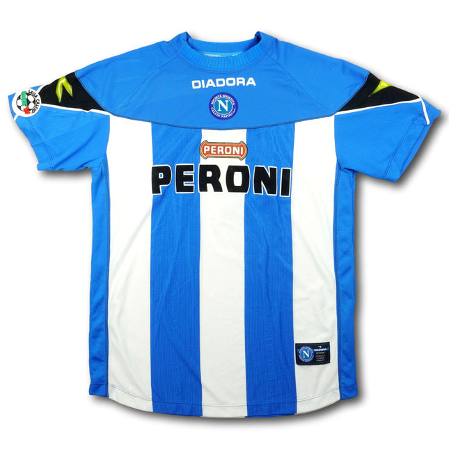 SSC Napoli 2002-03 Trikot heim Player Issue - SESA #7 - 7/10 - [XL]