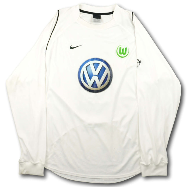 VfL Wolfsburg 2005-07 Trikot auswärts Player Issue - L/S - TSKITISHVILI #17 - 5/10 - [L]