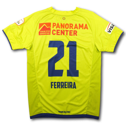 FC Thun 2012-13 Trikot auswärts Player Issue - FERREIRA #21 - 9/10 - [M]