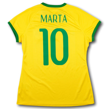 Brasilien Frauen 2014 Trikot heim - MARTA #10 - 9/10 - [M]