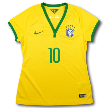 Brasilien Frauen 2014 Trikot heim - MARTA #10 - 9/10 - [M]