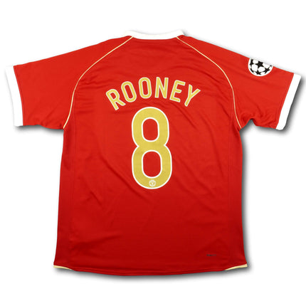 Manchester United 2006-07 Trikot heim Meistersaison - ROONEY #8 - 9/10 - [L]