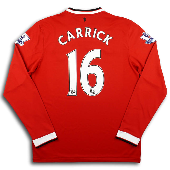 Manchester United 2014-15 Trikot heim - L/S - CARRICK #16 - 8/10 - [M]