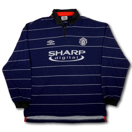 Manchester United 1999-00 Trikot auswärts Meistersaisons - L/S - BECKHAM #7 - 7/10 - [L]