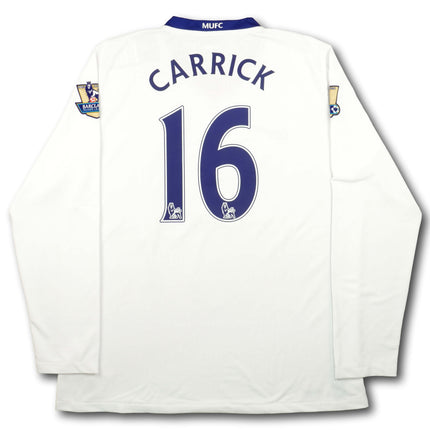 Manchester United 2008-10 Trikot auswärts Meister 08/09 - L/S - CARRICK #16 - 9/10 - [L]