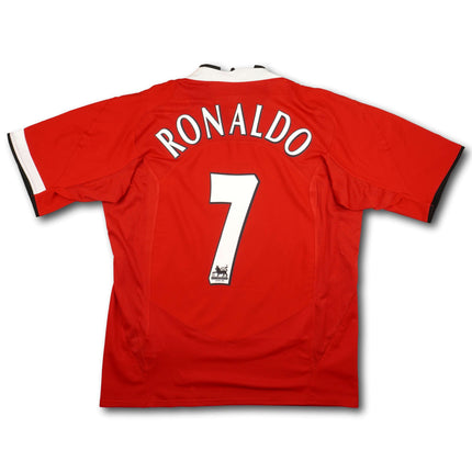Manchester United 2004-06 Trikot heim - RONALDO #7 - 8/10 - [L]