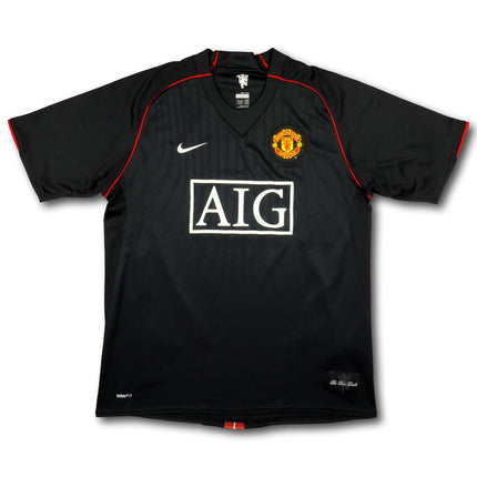 Manchester United 2007-08 Trikot auswärts Double-Saison - RONALDO #7 - 9/10 - [L]