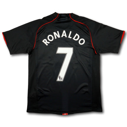 Manchester United 2007-08 Trikot auswärts Double-Saison - RONALDO #7 - 9/10 - [L]