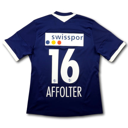 FC Luzern 2014-15 Trikot heim - AFFOLTER #16 - 5/10 - [L]