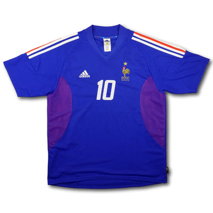 Frankreich 2002 Trikot heim - ZIDANE #10 - 6/10 - [L]