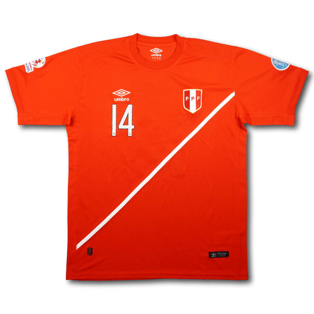 Peru 2015 Trikot auswärts - PIZARRO #14 - 9/10 - [L]