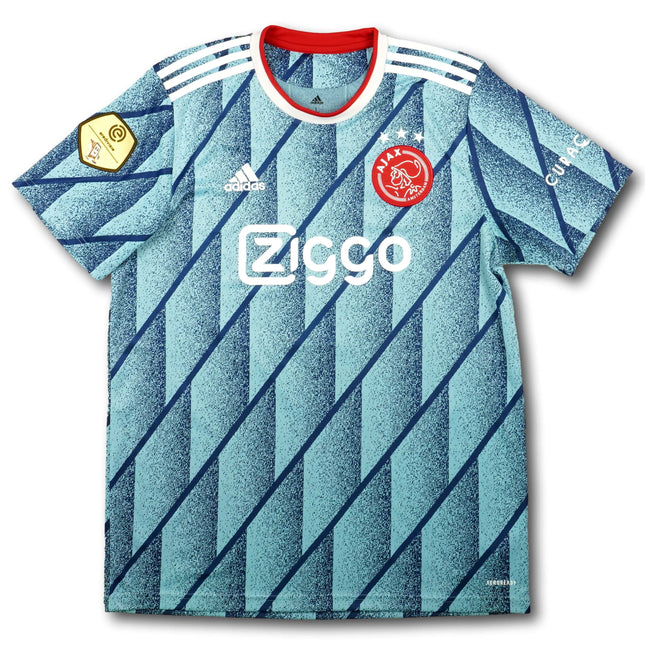 Ajax Amsterdam 2020-21 Trikot auswärts Meistersaison - VAN DE BEEK #6 - 6/10 - [L]