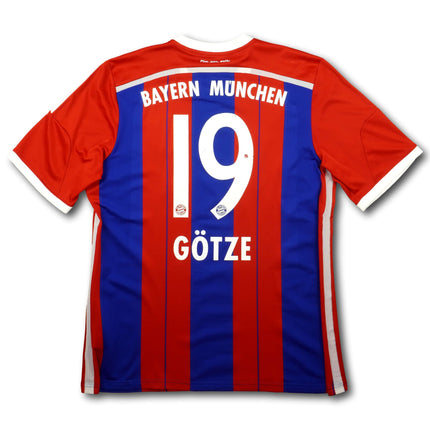 FC Bayern München 2014-15 Trikot heim Meistersaison - GÖTZE #19 - 6/10 - [XL]