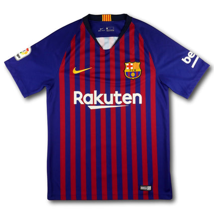 FC Barcelona 2018-19 Trikot heim Meistersaison - 9/10 - [S]