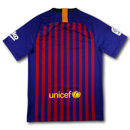 FC Barcelona 2018-19 Trikot heim Meistersaison - 9/10 - [S]
